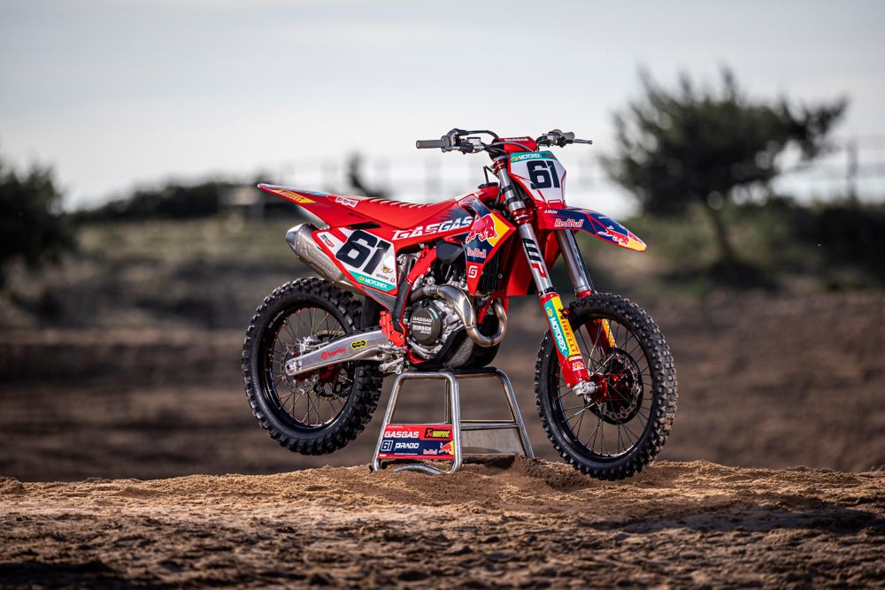 GASGAS CELEBRATES 2023 MXGP WORLD TITLE WITH SPECIAL MC 450F PRADO